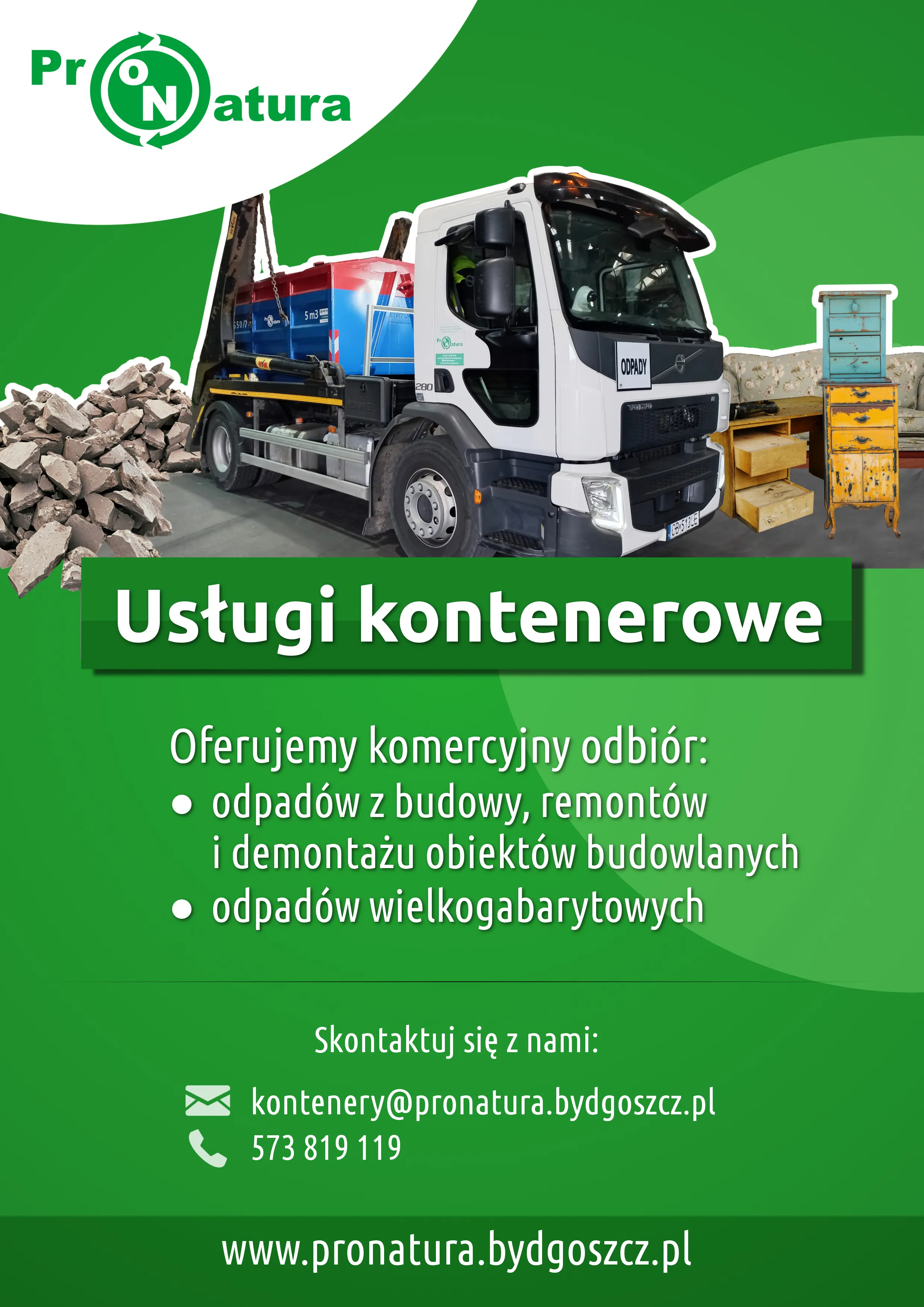 Oferujemy usługi kontenerowe